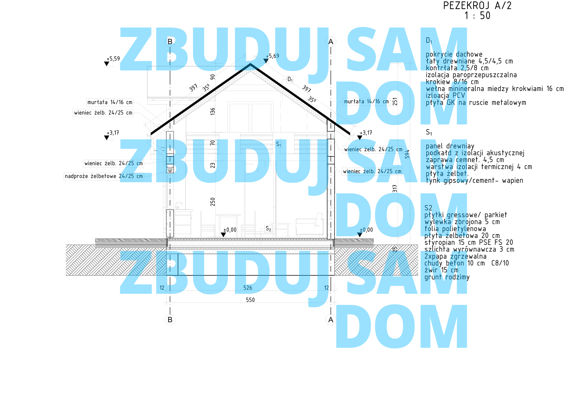 Dom 35m2 Bez Pozwolenia Z Poddaszem I Balkonem Murowany – Budowa Domu ...